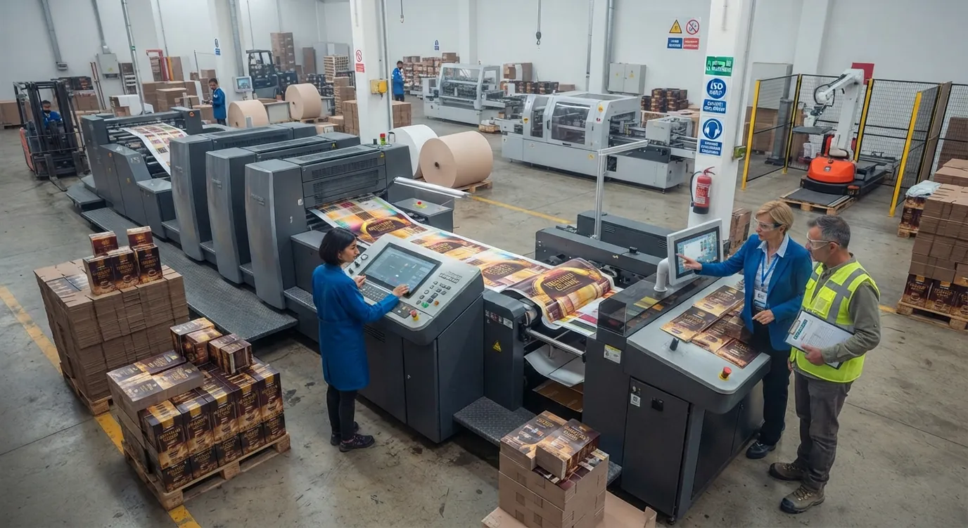 Kağıt ambalaj fabrikasında entegre yönetim sistemi denetimi