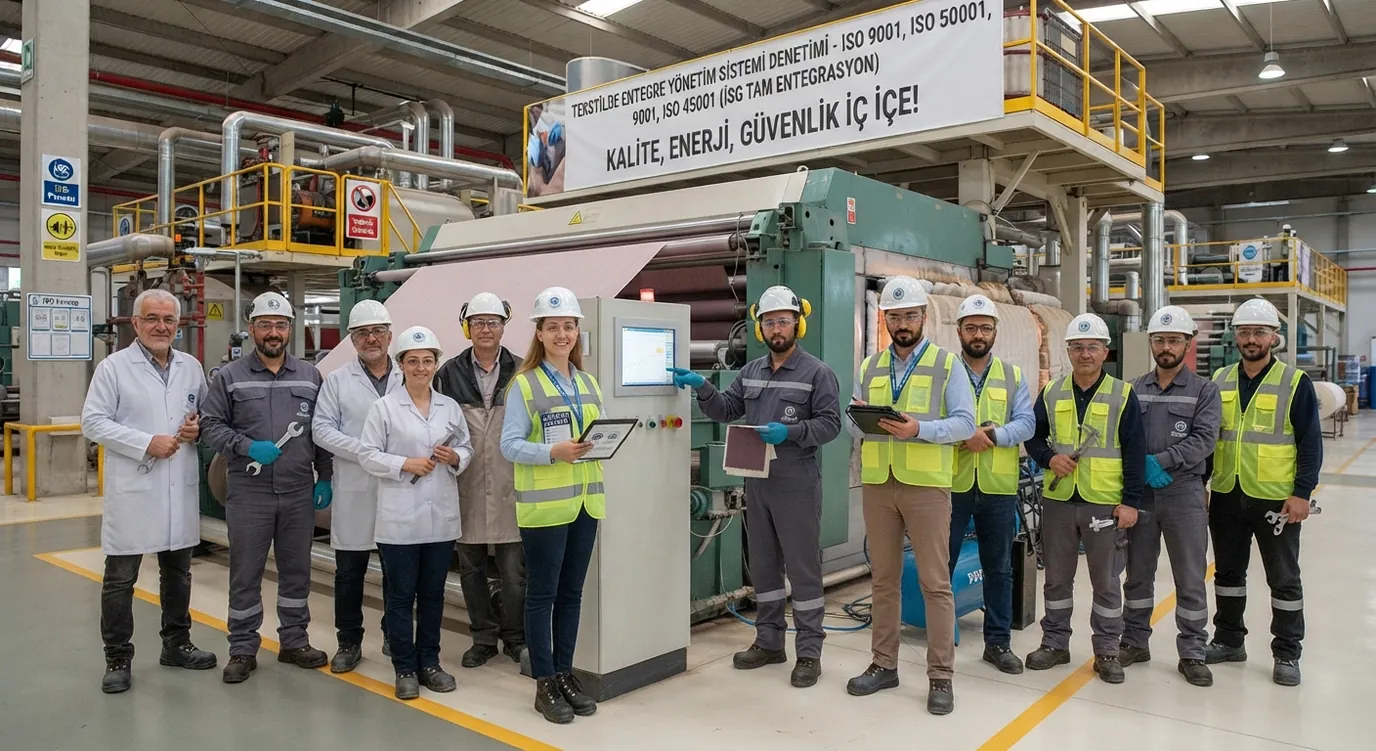 Tekstil fabrikasında kalite ve enerji yönetim sistemi denetimi